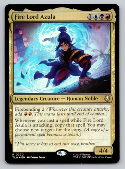 Fire Lord Azula FOIL - Avatar Last Airbender - MTG - Image 1