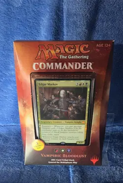Magic the Gathering Commander 2017 Deck Vampiric Bloodlust Factory Sealed - Image 1