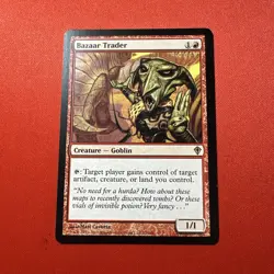 MTG 1x Bazaar Trader NM Worldwake - Image 1