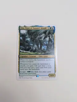 MTG - Uro, Titan of Nature's Wrath (White Border) - Mystery Booster 2 (MB2) NM/M - Image 1