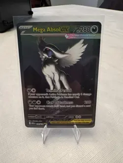 Mega Absol EX SIR 180/132 - Pokemon TCG - Mega Evolution - ENGLISH NM PACK FRESH - Image 1