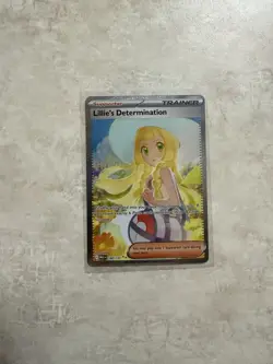 Pokemon TCG Lillie's Determination Sir 184/132 Mega Evolution English Edition - Image 1