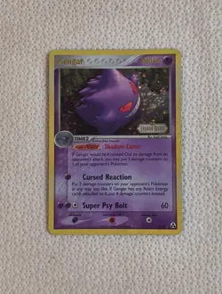 Pokemon TCG Gengar 5/92 Legend Maker Reverse Holo Stamped Double Swirl - Image 1
