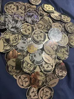 Massive Lot of 100 Pokemon Coins Mix (lots Of Dupes) - Image 2