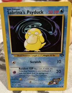 Pokemon TCG Sabrina's Psyduck Gym Challenge 99/132 Regular Unlimited Common - Image 1