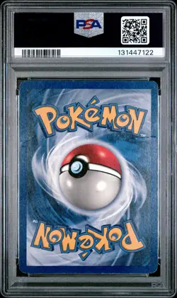1999 POKEMON GAME YELLOW CHEEKS #58 PIKACHU PSA 1 - Image 2