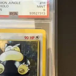 SNORLAX-HOLO 1ST EDITION POKEMON JUNGLE 1999 11 PSA 9 - Image 3