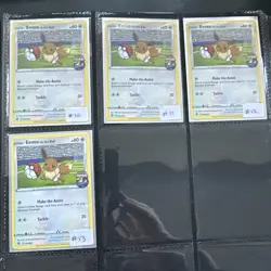 Eevee on the Ball 002/005 - Futsal Promo - Unsealed - Near Mint NM - Pokemon X13 - Image 2
