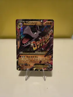Pokemon TCG M Aerodactyl-EX XY98/211 XY Black Star Promos Holo LP - Image 1