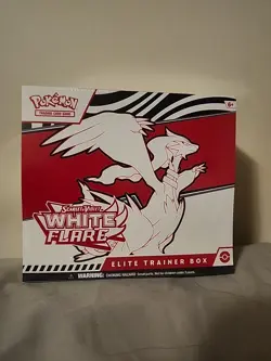 Pokemon TCG: WHITE FLARE Elite Trainer Box ETB - NEW & SEALED, Ships ASAP - Image 1