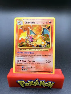 2016 Pokemon TCG Charizard Evolutions 11/108 Holo LP/NM - Image 1