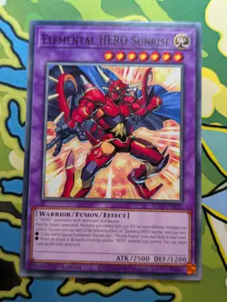 Elemental HERO Sunrise BLC1-EN155 Battles of Legend: Chapter 1 1st Edition - Image 1
