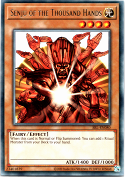 SENJU OF THE THOUSAND HANDS SRL-EN080 Rare - Yugioh - Image 1