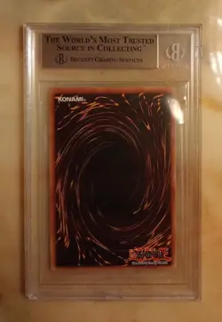 Yu-Gi-Oh 2002 Curse Of Dragon LOB-066 BGS 9.5 GEM MINT 1st Ed Super Rare WAVY!!! - Image 4