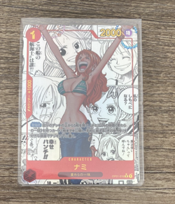 One Piece | Nami Manga Comic Parallel Alt Art OP01-016 PRB01 Japanese JP 2024 - Image 3