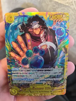 Bartholomew Kuma OP12-119 Legacy of the Master Foil English - Image 1