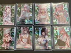 WES - Senpai Goddess Haven Series #4 SP Lot 8 Cards! Goddess Story Bikini OOP - Image 2