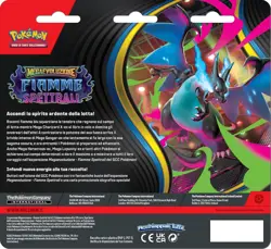 Pokemon MEGAEVOLUZIONE Carte ITALIANO Pack 3 Buste FIAMME SPETTRALI WEAVILE - Image 3