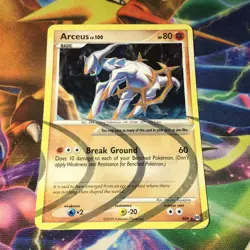Arceus ~ AR8 ~ Holo ~ PROMO ~ MODERATE PLAY ~ Pokemon Card - Image 1