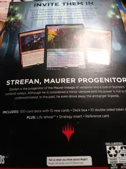 Magic the Gathering Commander Innistrad Crimson Vow Vampiric Bloodline Sealed - Image 2