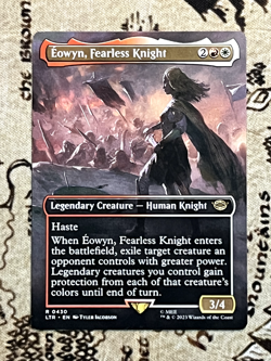 Eowyn, Fearless Knight (Borderless) - The Lord of the Rings - 430 - #Near Mint - Image 1
