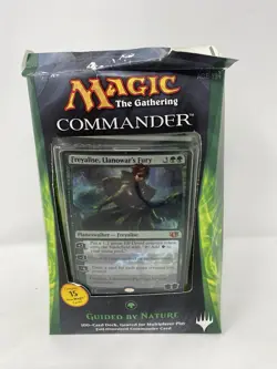 Used MTG Commander Deck Guided By Nature Magic The Gathering Green - Image 2