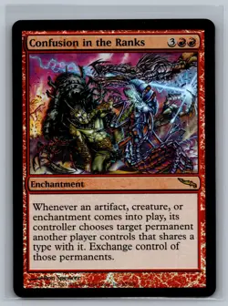 Magic The Gathering Mirrodin Confusion in the Ranks #87/306 Foil MTG TCG CCG - Image 1