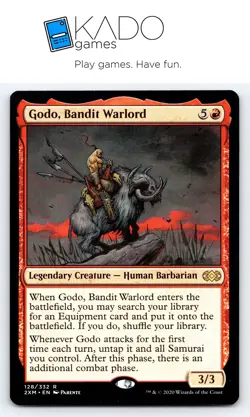 Double Masters #128 Godo, Bandit Warlord - Image 1