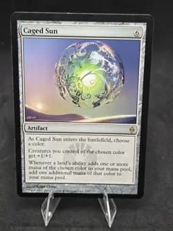 Caged Sun x1- New Phyrexia 132/175 [LP] (Magic the Gathering) - Image 1
