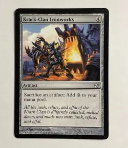 1x Krark-Clan Ironworks MTG Card Fifth Dawn Uncommon LP - Image 1