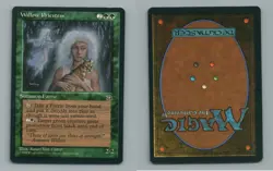 Magic the Gathering : Homelands ( Willow Priestess ) Lightly Played - Image 1
