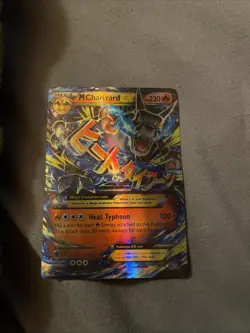 Pokemon TCG Charizard EX Dragon Holo Secret Rare Card Swirl - Image 1