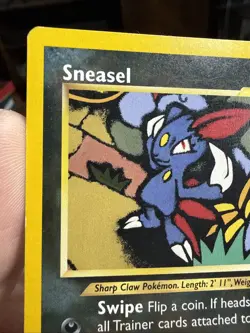 Pokemon TCG Sneasel Neo Revelation Card 24/64 Unlimited Rare - Image 5