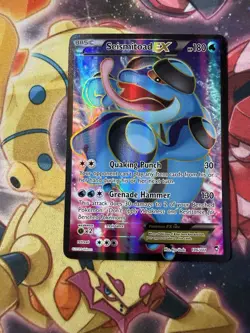 Seismitoad EX - 106/111 - Pokemon Furious Fists XY Full Art Ultra Rare Card - Image 1
