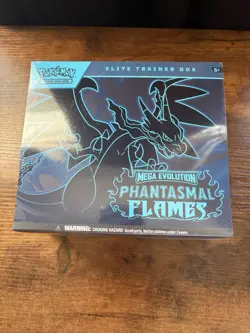 Pokemon Mega Evolution Phantasmal Flames Elite Trainer Box ETB - Factory Sealed - Image 1