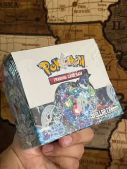 Pokemon Stellar Crown Booster Box - Scarlet & Violet TCG New Sealed - Image 2