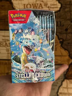 Pokemon Stellar Crown Booster Box - Scarlet & Violet TCG New Sealed - Image 5