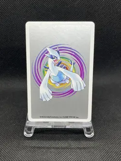 Farfetch’d Pokemon Trump Playing Card Silver Lugia Back Nintendo Japanese - Image 2