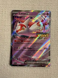 Pokemon TCG Latias EX 76/191 Stamped Surging Sparks Promo NM - Image 1
