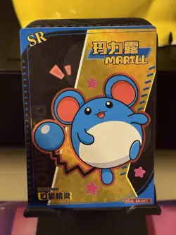 Pokemon Marill SR KDJL-SR-011 Chinese Pocket Eif Baby Claw Machine Card - Image 1