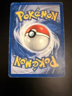 1st Edition Machamp 8/102 Base Set Holo 1999 Pokemon Card - damaged - Image 3