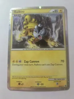 Raikou HGSS19 Hgss Holo Moderately Played Promo Pokemon - Image 1