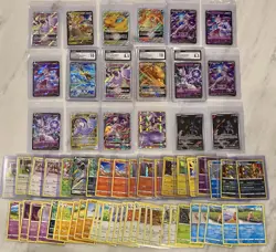 Pokemon GO/POGO Lot Bundle of 67 Near Mint to LP (Graded/Vstar/V/Holo/Stamped) - Image 1