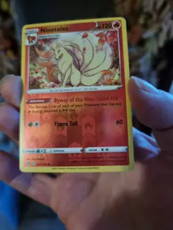 Pokemon TCG Ninetales Fusion Strike 031/264 Reverse Holo Uncommon - Image 1