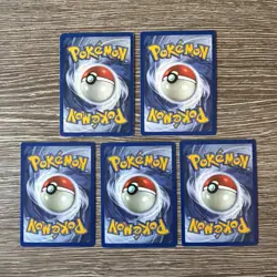5x Pokemon Cards Wotc Vintage Card Bundle BASE SET 2 (48) - Image 2