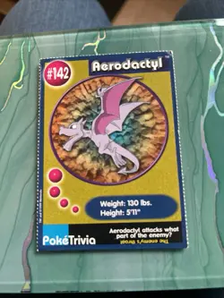 Vintage Pokemon Promo Movie Card #142 Aerodactyl / Mewtwo Strikes Back 10 - Image 1