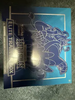 Pokemon TCG Sword & Shield - Battle Styles - Elite Trainer Box ETB - (BLUE) - Image 1