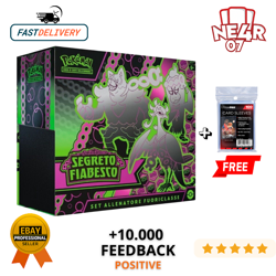 Pokemon etb segreto fiabesco set allenatore fuoriclasse box in italiano sealed - Image 1