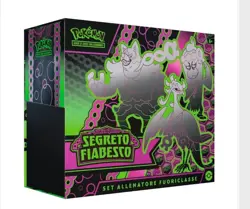 Pokemon etb segreto fiabesco set allenatore fuoriclasse box in italiano sealed - Image 3