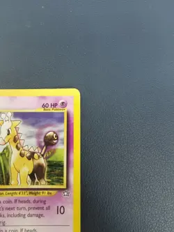 Pokemon Card Girafarig 58/111 Neo Genesis Common WOTC - Image 3